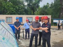 多方聯動 現場把控｜哈爾濱地鐵開展在建工地安全質量全面檢查